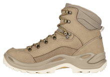 Lowa Wanderschuhe Renegade Mid GTX (All-Terrain, Nubukleder, wasserdicht) sandbraun/aprikose Damen